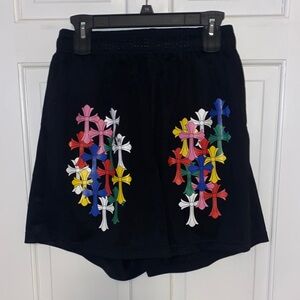 Bravest Studios Multicolor Cross Shorts – Size XXL